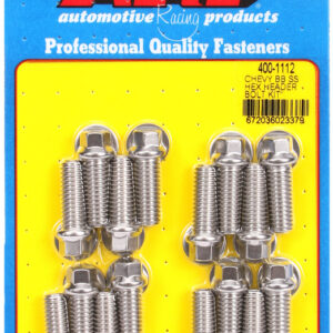 ARP - BBC SS HEX HDR BOLT KIT - 400-1112