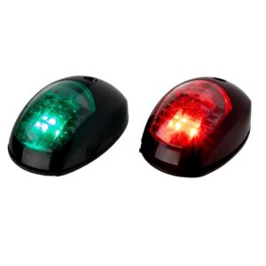 SEA DOG BLK NYLON LED NAV LIGHTS PORT/ 400073-1