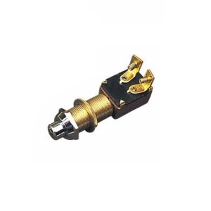 SEA DOG BRASS PUSH BUTTON SWITCH MOM. 420420-1