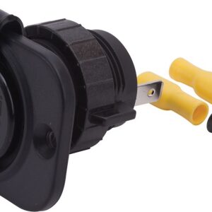SEA DOG DELUXE POWER SOCKET W/SCREWS & 426120-1