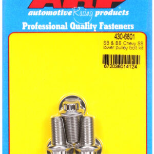 ARP - LWR PULLEY BOLT KIT - 430-6801