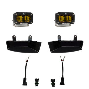 BAJA DESIGN - AMBER S2 SAE FOG POCKET LIGHT DODGE - 448170