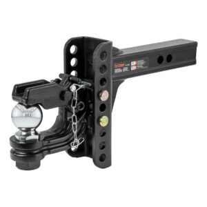 CURT MFG - SHANK WITH PINTLE AND BAL MOUNT - ="45907"