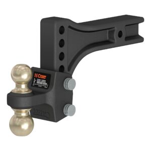 CURT MFG - HD ADJUSTABLE TRAILER HITCH BALL MO - ="45937"