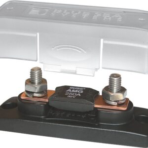 BLUE SEA - FUSE BLOCK MEGA 100 300A W/COVER - 5001-BSS