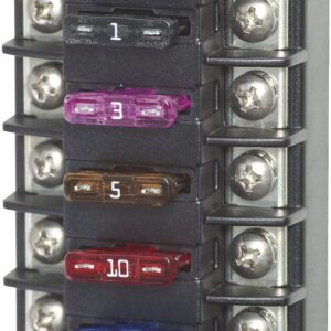 BLUE SEA - FUSE BLOCK STBLADE 6CIRC INDEPENDEN - 5037-BSS