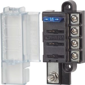 BLUE SEA - FUSE BLOCK STBLADE COMPAC - 5045-BSS