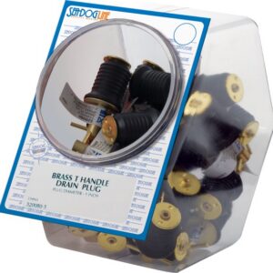 SEA DOG BRASS TEE HANDLE DRAIN PLUG - 520080-5
