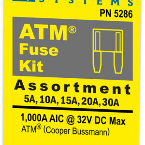 BLUE SEA - FUSE KIT ATM 5 PIECE - 5286-BSS