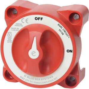 BLUE SEA SWITCH BATTERY E DUALCIRC 5510E-BSS