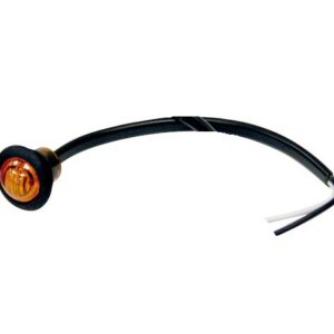 BUYERS PRODUCTS - LIGHT .75IN RD MARKER 3LED AMBER W/ - 5627524