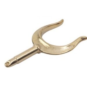 SEA DOG BRASS RIBBED HORN OARLOCK 2' - 580570-1