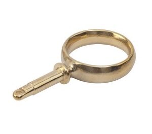 SEA DOG BRASS ROUND HORN OARLOCK 2' - 580590-1