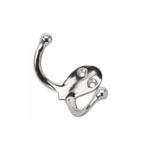 SEA DOG CHROME BRASS DOUBLE COAT HOOK 671510-1