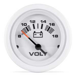 SIERRAMARINE VOLTMETER  ARCTIC 2'  8-18 VDC 68383P