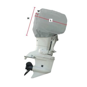 CARVER 100 HP O/B MOTOR COVER-PFII GRAY 70003F-10