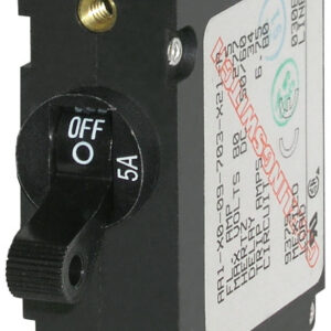 BLUE SEA - CIRCUIT BREAKER AA1TOGGLE 5A BLK - 7200-BSS