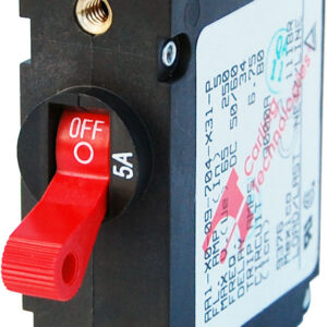 BLUE SEA - CIRCUIT BREAKER AA1TOGGLE 5A RED - 7201-BSS