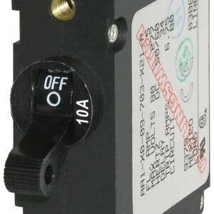BLUE SEA - CIRCUIT BREAKER AA1TOGGLE 10A BLK - 7204-BSS