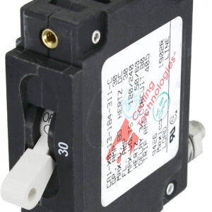 BLUE SEA - CIRCUIT BREAKER CA1TOGGLE 30A WHT - 7355-BSS