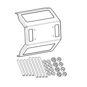 HUMMINBIRD IN-DASH MOUNTING KIT  SOLIX 10 740173-1