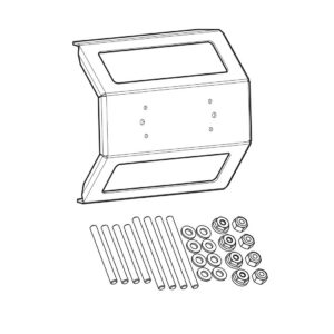 HUMMINBIRD IN DASH MOUNTING KIT  SOLIX 12 740176-1