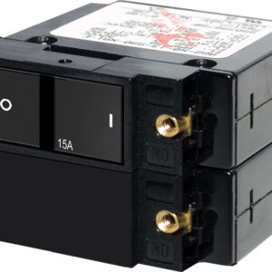 BLUE SEA - CIRCUIT BREAKER A2 FLAT ROCKER 15A - 7411-BSS