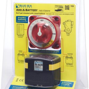 BLUE SEA - SOLENOID ADD A BATTERY - 7650-BSS