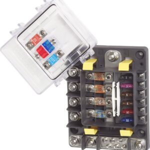 BLUE SEA SAFETY HUB 150 FUSE BLOCK 7748-BSS