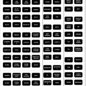 BLUE SEA LABEL KIT EV SM FORMAT 180 PK 7870-BSS