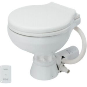 JOHNSON PUMP MARINE TOILET STANDARD 12V COMPACT 80-47435-01