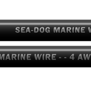 SEA DOG 4 AWG BLACK 25FT BATTERY CABLE 8004010