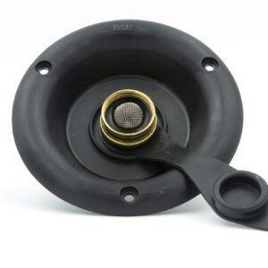 B&B MOLDERS CITY WATER DISH W/BRASS CV 94219