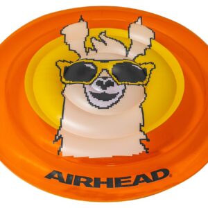 AIRHEAD POOL FLOAT - PIXEL ORANGE LLAMA AHPF-067