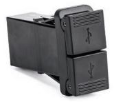SIERRAMARINE DUAL PORT USB 2.0 CHARGER  SQUARE D AP10020