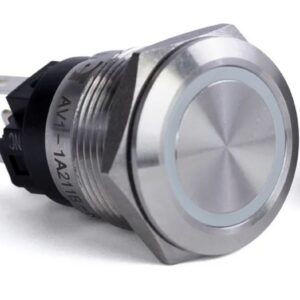 SIERRAMARINE PUSH BUTTON SWITCH  RED HALO AV10040R