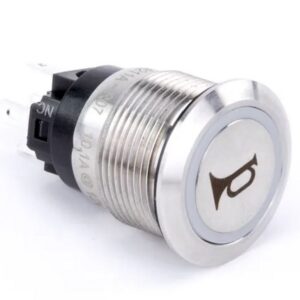 SIERRAMARINE PUSH BUTTON HORN SWITCH  RED HALO AV10050R