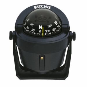 RITCHIE COMPASS  BRKT MNT  2.75' DIAL  BLK. B-51