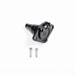 BLUE OX - KIT  6PIN CONNECTOR BLK PLASTIC  QT - BX88385