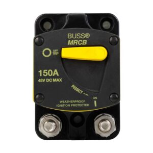 BUSSMANN - TYPE 3 MARINE RATED F.M. CB - 150 A - CB187F-150