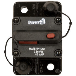 BUYERS PRODUCTS - CIRCUIT BREAKER 60 AMP PUSH-TO-TRIP - CB60PB