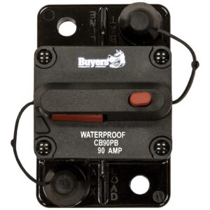 BUYERS PRODUCTS - CIRCUIT BREAKER 90 AMP PUSH-TO-TRIP - CB90PB