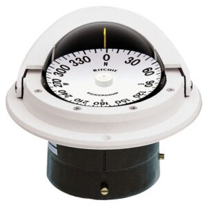 RITCHIE COMPASS  FLUSH MNT  3' DIAL  WHITE F-82W