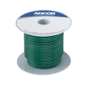 ANCOR 100' #16 GREEN TINNED COPPER 102310