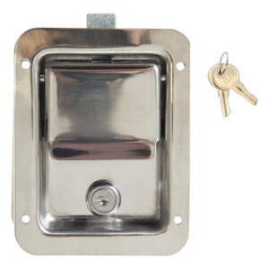 BUYERS PRODUCTS - LATCH FLUSH STD.LK SS W/LL71 CYL&KE - L3885