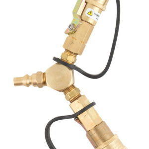 AP PRODUCTS - PROPANE 'Y' ADAPTER W/SHUT OFF - ME23YP