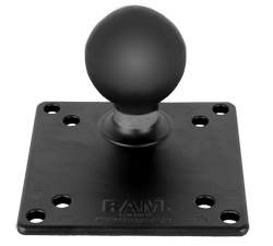 RAM MOUNTING UNPK 4.75SQ VESA 100/75MM RAM-D-246U