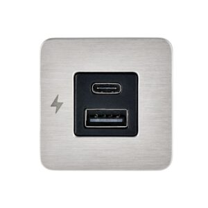SCANSTRUT TILE - USB-A / USB-C INTERIORS CHAR SC-TILE-11