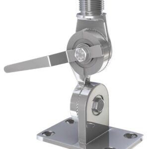 SHAKESPEARE RATCHET MOUNT  SS STEEL W/HANDLE 4187-BX
