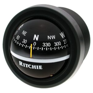 RITCHIE COMPASS  DASH MNT  2.75' DIAL  BLK. V-57.2